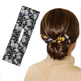 Maxbell Deft Bun Fashion Hair Bands Women Summer Knotted Wire Headband Print Y - Aladdin Shoppers
