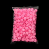 200Pcs PVC Honeycomb Pigment Holder Tattoo Ink Cups Pink