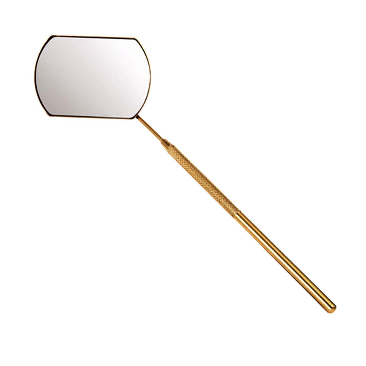 Stainless Steel Mirror for Checking Eyelash Extension Applying Tools Golden