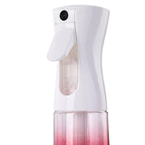 Continuous Spray Mist Water Bottle Ultra Fine Pressurized Gradient red