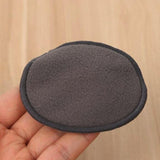 16 Pcs Bamboo Cotton Organic Reusable Makeup Remover Pads Washable Black