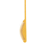 Maxbell Double Sided Edge Control Hair Brush Comb Combo Hair Styling Tool yellow - Aladdin Shoppers