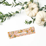 Deft Bun Fashion Hair Bands Women Summer Knotted Blue Flower Pink