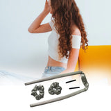 Maxbell Heatless Curling Rod Headband No Heat Curls Lazy Curler Gray - Aladdin Shoppers