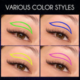Coloured Eyeliner Stickers Eyelid Tape Self-Adhesive Eye Line Strip Lazy B