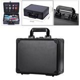 Maxbell Large Barber Salon Tool Storage Travel Carry Case Hairdresser Organizer Box Black