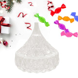 Maxbell Nail Liquid Powder Bowl Present for Manicure Care Christmas Nail Polish 02 transparent