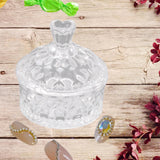 Maxbell Nail Liquid Powder Bowl Present for Manicure Care Christmas Nail Polish 06 Transparent