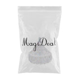 Maxbell Nail Liquid Powder Bowl Present for Manicure Care Christmas Nail Polish 01 Colorful