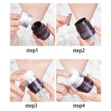 Maxbell Hairline Powder Instant Coverage for Thinning Hair Hair Loss Makeup Tool Brown powder