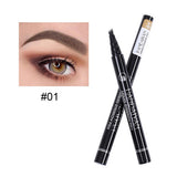 Maxbell Microblading Eyebrow Pen Micro-Fork Tip Waterproof Color 3D Four Point 1