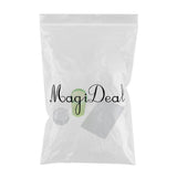 Maxbell Nail Art Stamper Head with Scraper Soft Head Silicone Manicure DIY Green