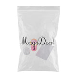 Maxbell Nail Art Stamper Head with Scraper Soft Head Silicone Manicure DIY Pink