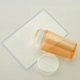 Maxbell Nail Art Stamper Head with Scraper Soft Head Silicone Manicure DIY Orange
