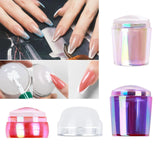 Maxbell Professional Nail Art Stamper Head Silicone for Manicure 4x3.5cm  Multicolor