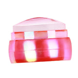 Maxbell Professional Nail Art Stamper Head Silicone for Manicure 2.5x4cm  Pink