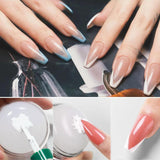 Maxbell Professional Nail Art Stamper Head Silicone for Manicure 2.5x4cm  White