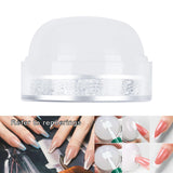 Maxbell Professional Nail Art Stamper Head Silicone for Manicure 2.5x4cm  White