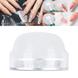 Maxbell Professional Nail Art Stamper Head Silicone for Manicure 2.5x4cm  White