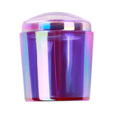 Maxbell Professional Nail Art Stamper Head Silicone for Manicure 4x3.5cm  Purple