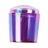 Maxbell Professional Nail Art Stamper Head Silicone for Manicure 4x3.5cm  Purple