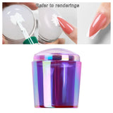 Maxbell Professional Nail Art Stamper Head Silicone for Manicure 4x3.5cm  Purple