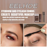 Maxbell Eyebrow Stamp Shaping Kit Waterproof for Hairlines Eye Makeup  Light Brown