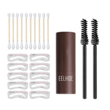 Maxbell Eyebrow Stamp Shaping Kit Waterproof for Hairlines Eye Makeup  Light Brown