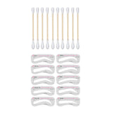 Maxbell Eyebrow Stamp Shaping Kit Waterproof for Hairlines Eye Makeup  Dark Brown