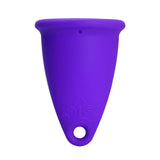 Maxbell Women Menstrual Cup Reusable Soft Cups for Travel Food Grade Silicone Purple