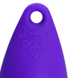Maxbell Women Menstrual Cup Reusable Soft Cups for Travel Food Grade Silicone Purple