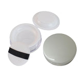 Maxbell 30ml Empty Makeup Powder Container with Puff for Travel Holder Flip with Net
