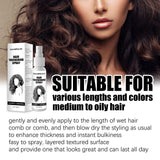 Maxbell Hair Thickener Topper 60ml Moisturizing Reduce Frizz for Barber Shop Men