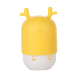 Maxbell Makeup Sponge Holder Dust-Proof Portable Cute for Travel Drying yellow deer