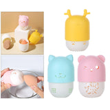 Maxbell Makeup Sponge Holder Dust-Proof Portable Cute for Travel Drying yellow deer