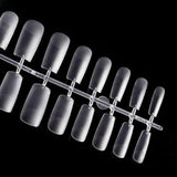 Maxbell 504Pcs Transparent False Nail Tips for Parties Lady Square