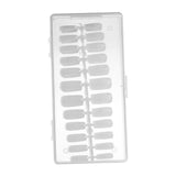 Maxbell 504Pcs Transparent False Nail Tips for Parties Lady Square