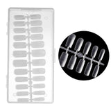 Maxbell 504Pcs Transparent False Nail Tips for Parties Lady Square