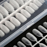 Maxbell 504Pcs Transparent False Nail Tips for Parties Lady Water droplets