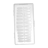 Maxbell 504Pcs Transparent False Nail Tips for Parties Lady Water droplets