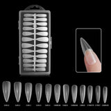 Maxbell 504Pcs Transparent False Nail Tips for Parties Lady Water droplets