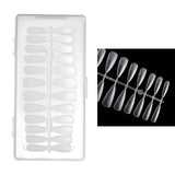 Maxbell 504Pcs Transparent False Nail Tips for Parties Lady Water droplets