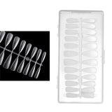 Maxbell 504Pcs Transparent False Nail Tips for Parties Lady Water droplets