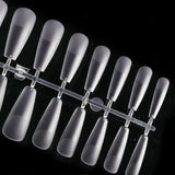 Maxbell 504Pcs Transparent False Nail Tips for Parties Lady T shape