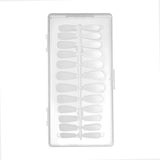 Maxbell 504Pcs Transparent False Nail Tips for Parties Lady T shape