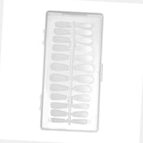 Maxbell 504Pcs Transparent False Nail Tips for Parties Lady T shape