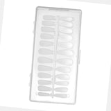 Maxbell 504Pcs Transparent False Nail Tips for Parties Lady T shape