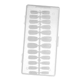 Maxbell 504Pcs Transparent False Nail Tips for Parties Lady oval