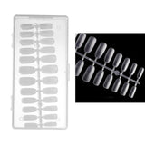 Maxbell 504Pcs Transparent False Nail Tips for Parties Lady oval