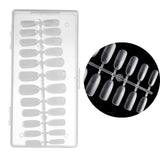 Maxbell 504Pcs Transparent False Nail Tips for Parties Lady oval